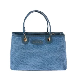 Borsa-a Mano-Jeans-in-Paglia-con-Tracolla-ecopelle-Pierre-Cardin-1