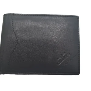 Charro Portafoglio-Uomo-Pelle-12,5-cm-Nero-1