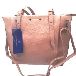Ecopelle-Borsa-a-Spalla-Grande-Con-Tracolla-Rosa-Antico-Antonio-Basile-1