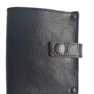 Portafoglio-Pelle-Artigianale-Piccolo-Nero-Interamente-fatto-a-mano-1