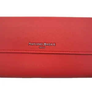 Basile-Portafoglio-Ecopelle-Rosso-XL-Donna-1