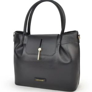 Borsa-Ecopelle-a-mano-Grande-Donna-Marta-Marzotto-Nero-1