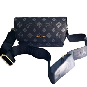 Borsa-Tracolla-Ecopelle-Nero-Donna-marca-Sweet-Years-1