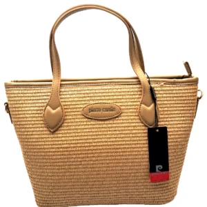 Borsa-a-Mano-in-Paglia-con-Tracolla-ecopelle-Pierre-Cardin-Colore-Noce-1
