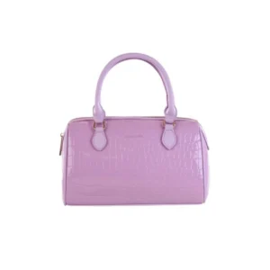 Ecopelle-Borsa-Bauletto-Morbido-Lilla-Donna-Pierre-Cardin-1