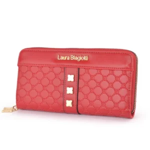 Laura-Biagiotti-Ecopelle-Rosso-Portafoglio-XL-Donna-1