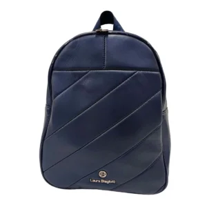 Laura-Biagiotti-Ecopelle-Zaino-Morbido-Blu-Donna-Linea-Repeat-1