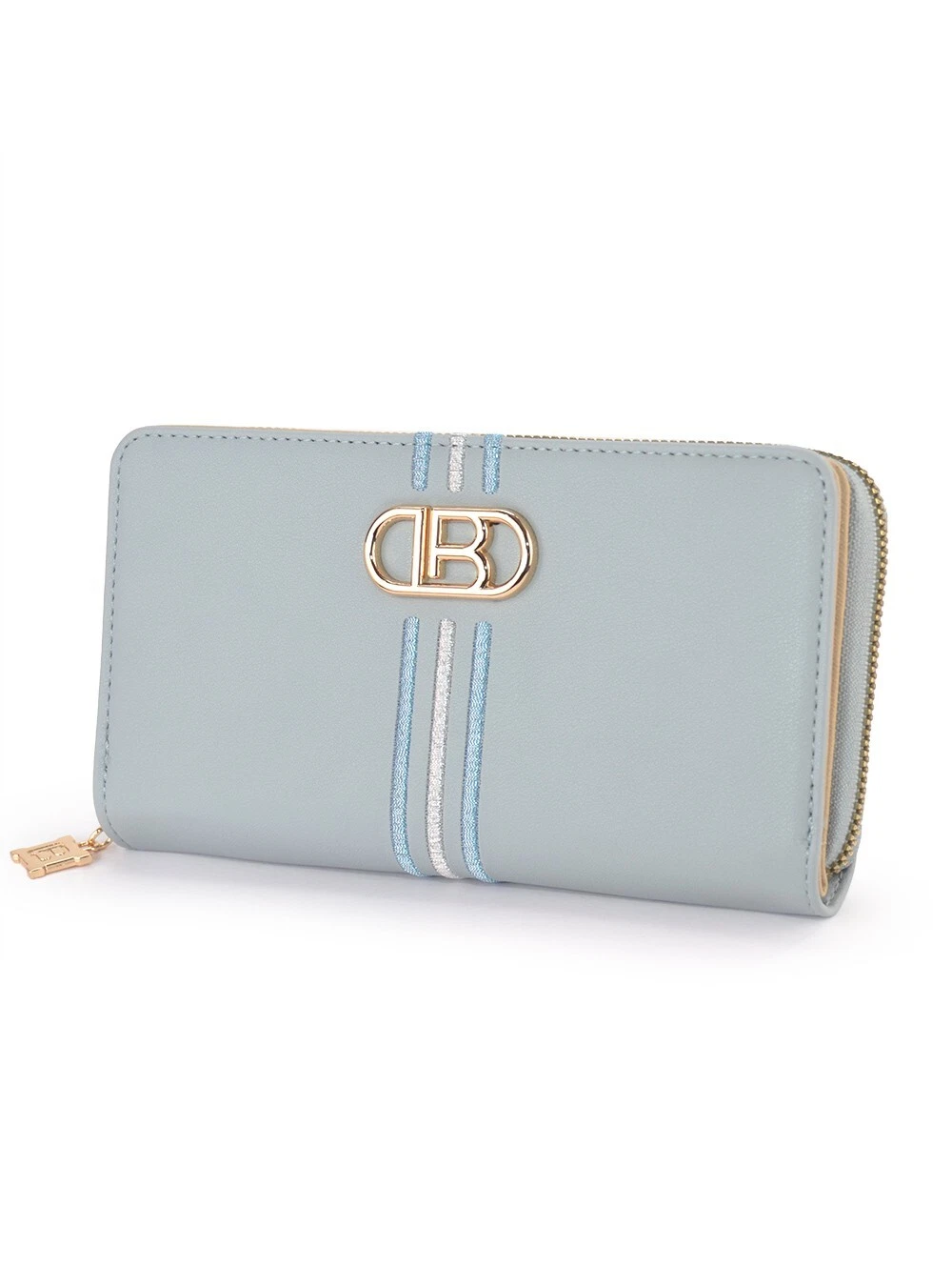 Laura Biagiotti Portafoglio XL Donna Ecopelle Color Jeans - immagine 3