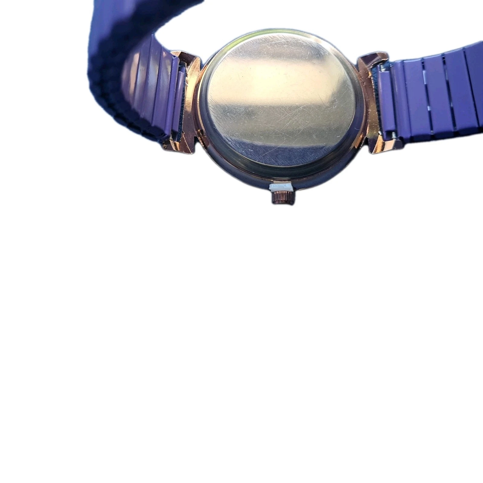 Orologio Donna Cinturino Elegante Viola Quadrante Color Perla Le Kikke - immagine 5